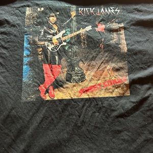 Slightly used excellent condition Rick James tshirt